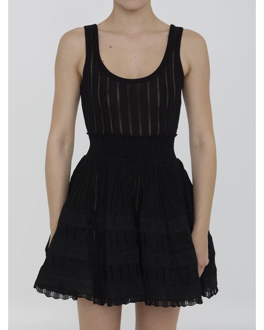 Alaïa Black Crinoline Dress