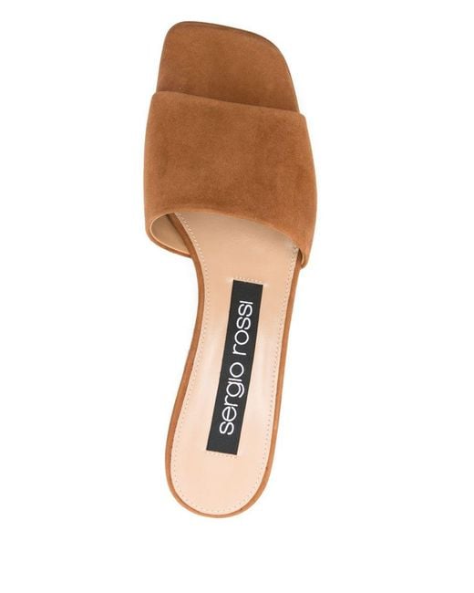 Sergio Rossi Brown Sandals
