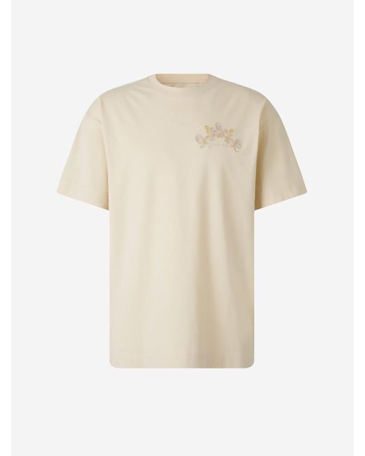 Givenchy White Baroque Motif T-Shirt for men