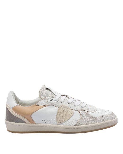 Philippe Model White Sneakers for men