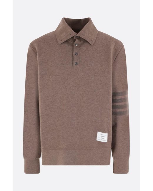 Thom Browne Brown Thome Sweaters for men