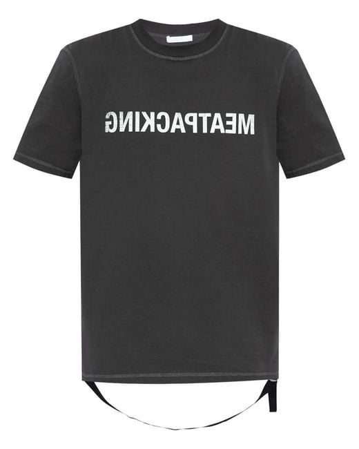 Helmut Lang Black T-shirts And Polos for men