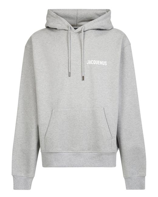 Jacquemus Cotton Subtly Elevates This Hoodie With A Logo Print At The ...