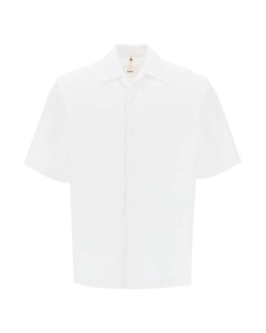 OAMC White Kurt Bowling Shirt for men