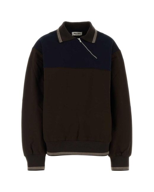 Miu Miu Black Sweatshirts