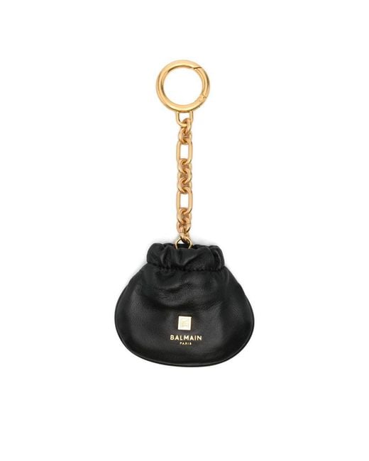 Balmain Black Keyrings & Chains