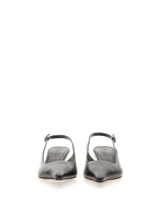 Aeyde White Catrina" Pump