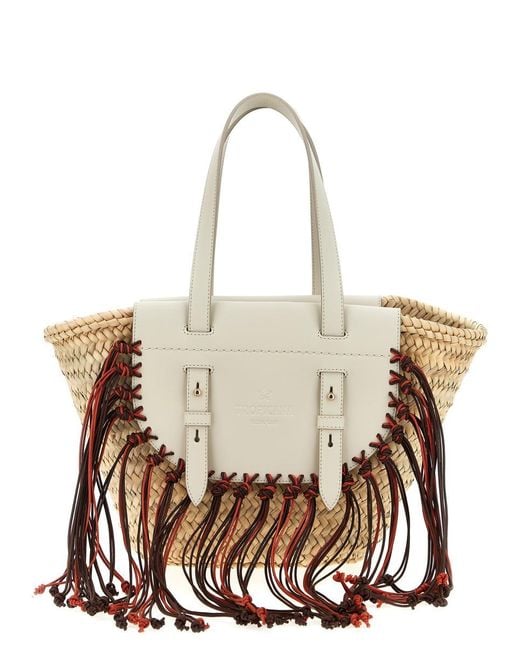 CUBA LAB White X Sanpa 'Tropicana' Shopping Bag