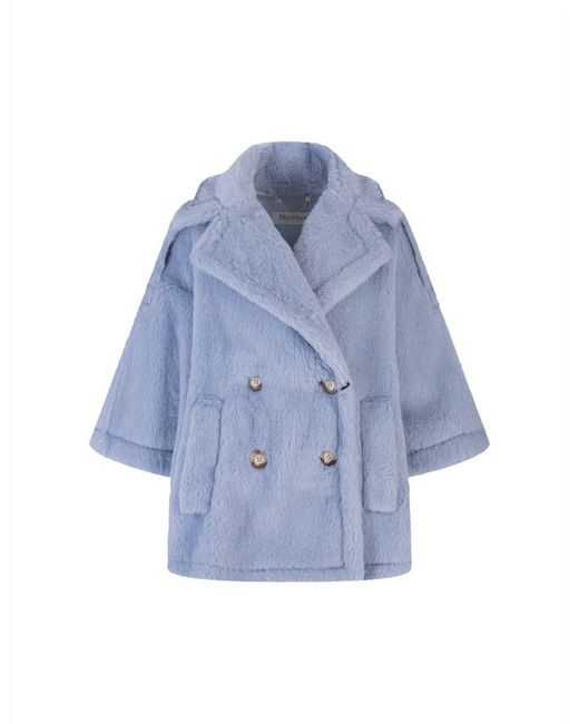 Max Mara Coats in Blue | Lyst