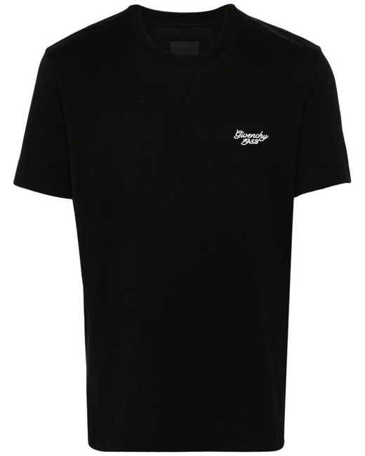 Givenchy Black T-shirt 1952 Slim In Cotone for men
