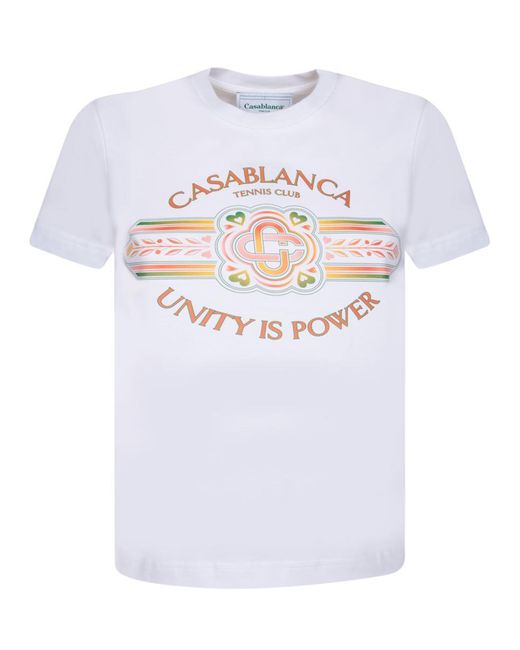 Casablancabrand White T-Shirts