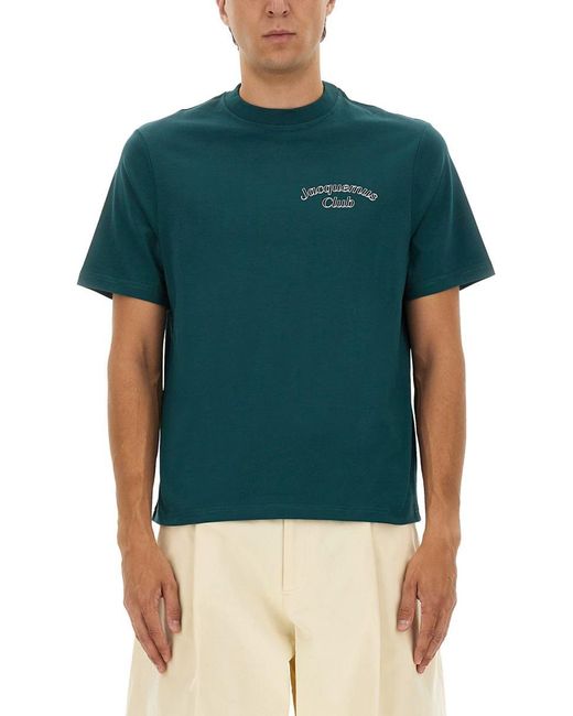 Jacquemus Green Club" T-Shirt for men