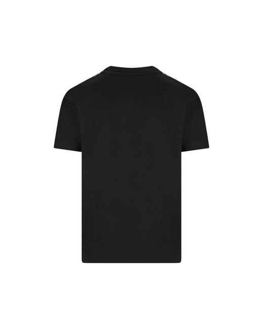 Burberry Black T-shirt And Polo Shirt for men