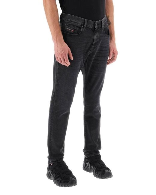 DIESEL Blue D-Strukt Slim Jeans for men