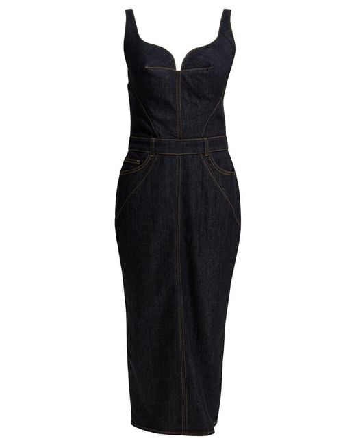 Givenchy Black Midi Dresses