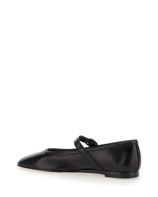 Le Monde Beryl Ballet Mary Jane Leather in Black | Lyst