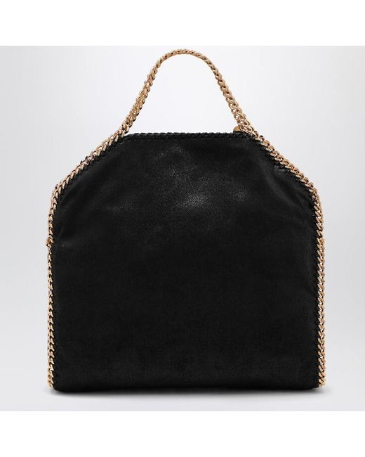 Stella McCartney Black Falabella Fold Over Bag