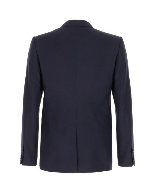 Dolce & Gabbana Blue Dolce&Gabbana Jackets & Vests for men