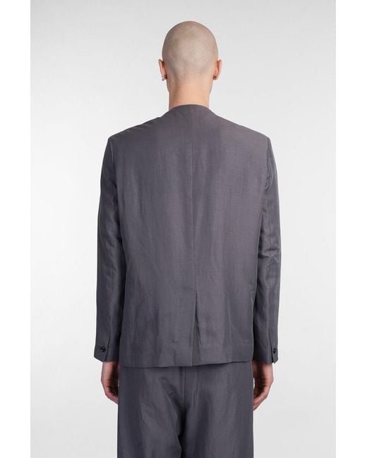 Attachment Gray Blazer for men