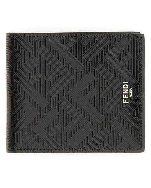 Fendi Black "Shadow" Portfolio for men