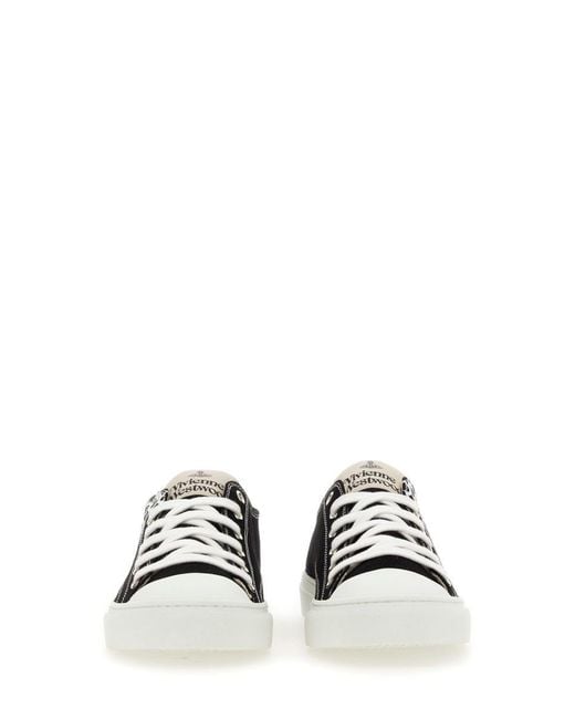 Vivienne Westwood White Sneaker Plimsoll for men