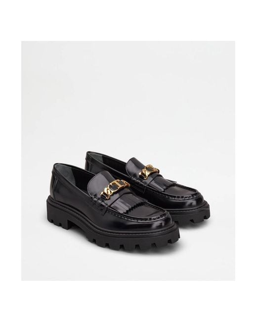 Tod's Black Moccasins