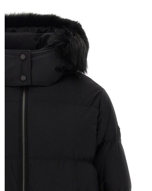 Moose Knuckles Black 'Misti Puffer' Down Jacket for men
