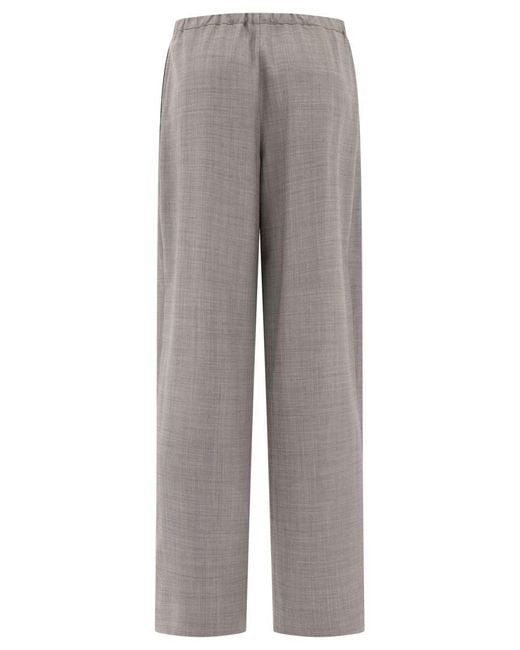 Loulou de Saison Gray Trousers