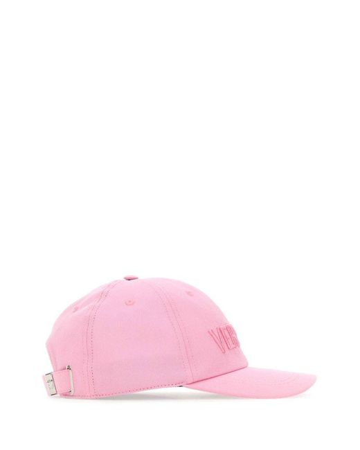 Versace Pink Hats And Headbands