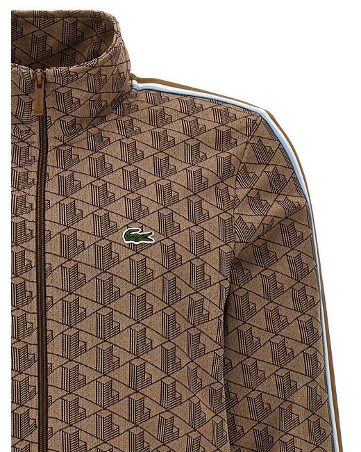 Lacoste Brown Paris Jacket for men