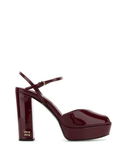 Miu Miu Brown Sandals