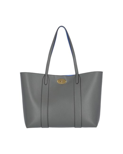 Mulberry Gray "bayswater" Tote Bag