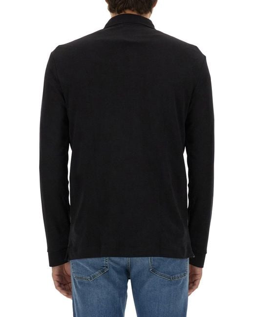 Boss Black Cotton Polo for men