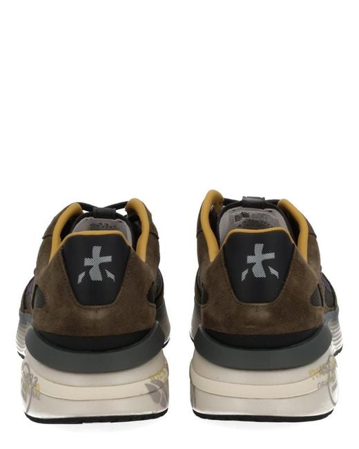 Premiata Black "Moerun" Sneaker for men