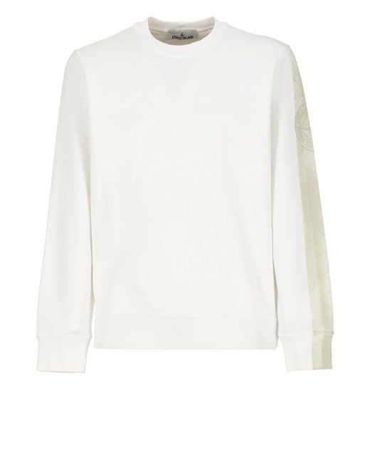 Stone Island Sweaters White for men