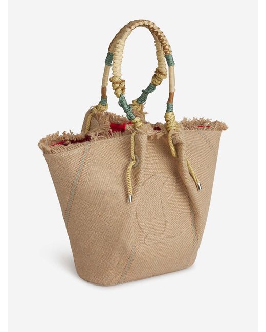 Christian Louboutin Natural Tote Bag My Side