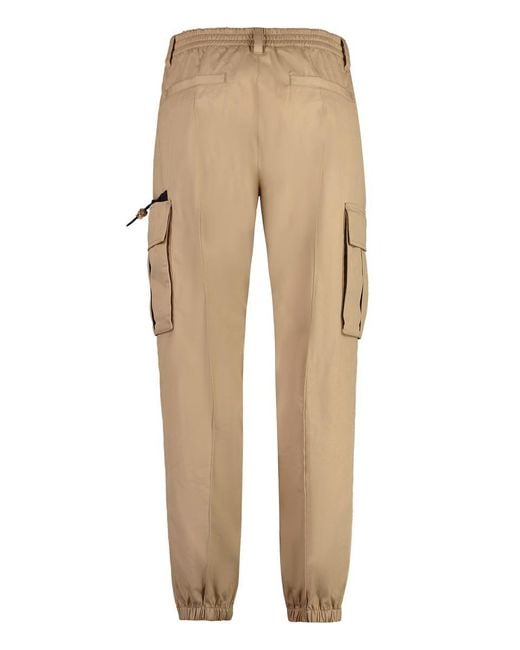 Versace Natural Cotton Cargo-trousers for men