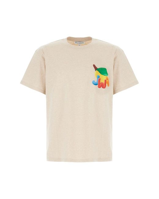 J.W. Anderson White Jw Anderson T-Shirt for men