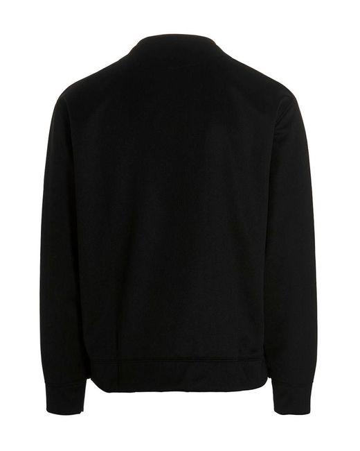 Lanvin Black 'elevated' Sweatshirt for men