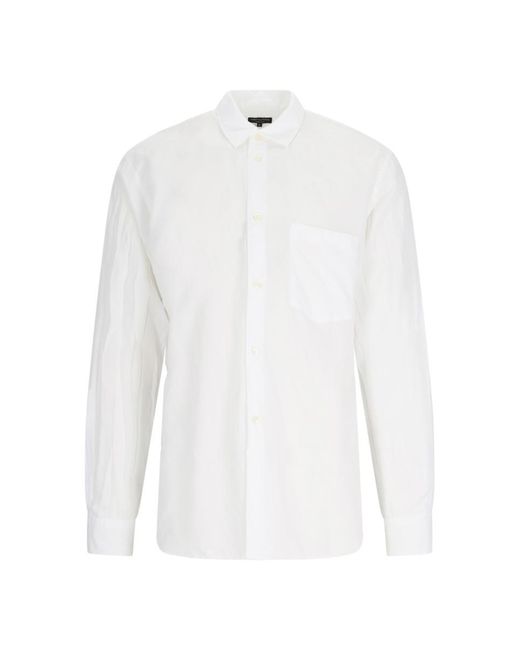 Comme des Garçons White Classic Shirt for men