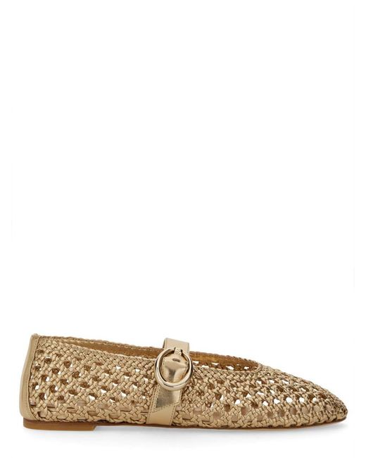 Stuart Weitzman Natural Mary Jane Dancer Thea
