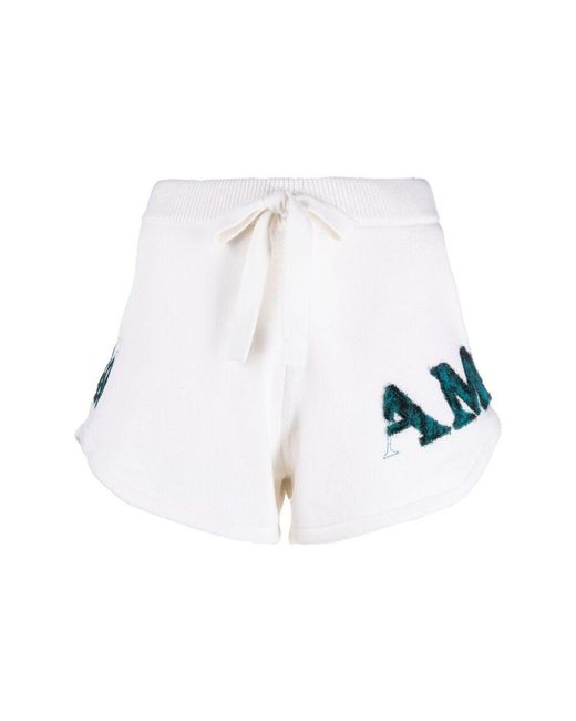 Amiri White Shorts