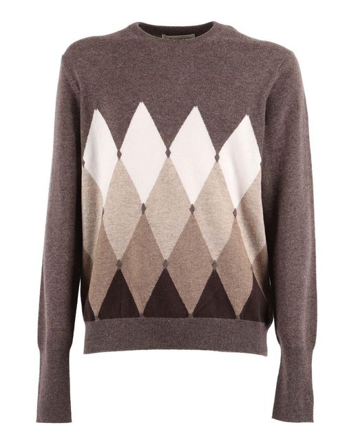 Ballantyne Brown Girocoll for men