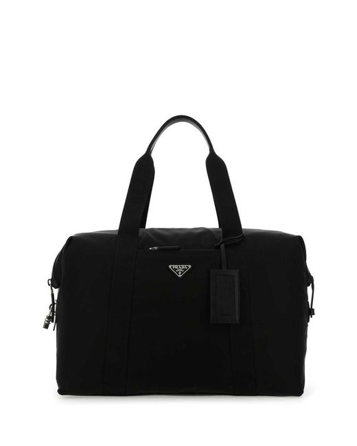 Prada Black Travel Bags for men