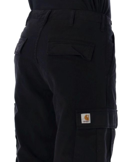 Carhartt Black Regular Cargo Pant for men