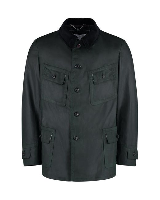 Maison Margiela Black Multi-pocket Cotton Jacket for men