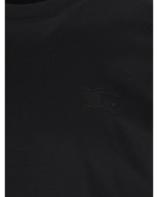 Burberry Black T-shirt And Polo Shirt for men