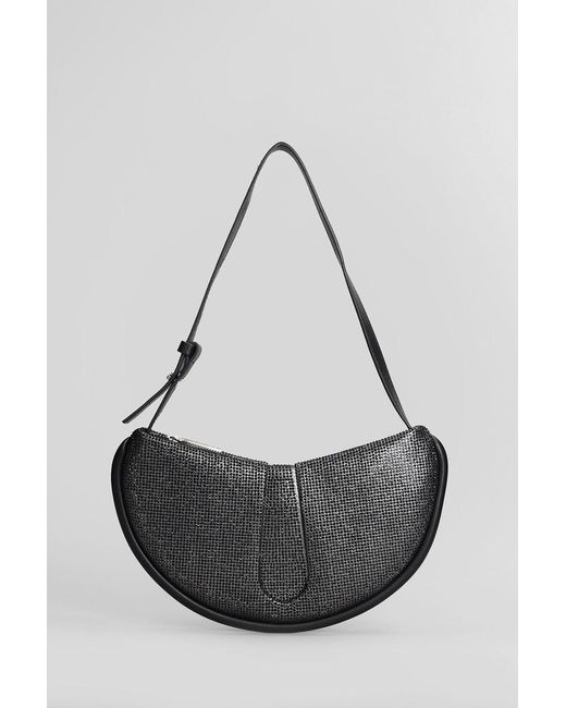 THEMOIRÈ Black Ebe Strass Shoulder Bag