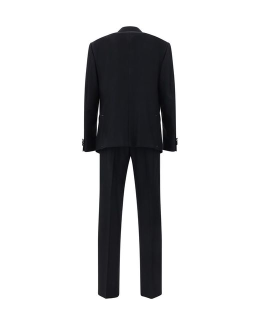 Valentino Black Suits for men