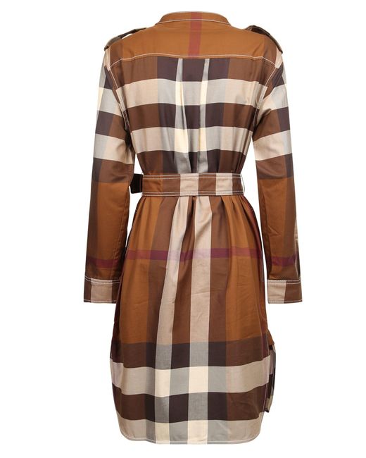 burberry shirt dress